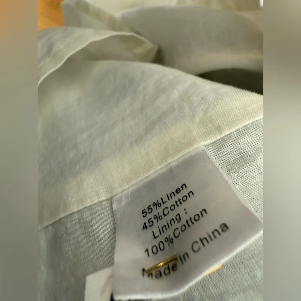 Tuckernuck Navy and Cream Floral Long Sleeve Dress - Picture 7 of 8